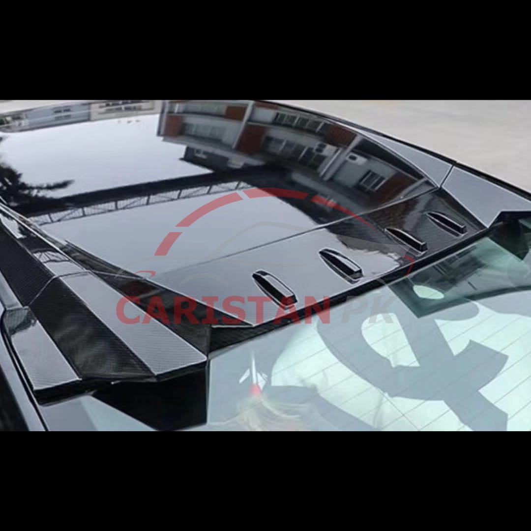 Honda Civic Roof Spoiler ABS Plastic Glossy Black 2022 Model & Onwards