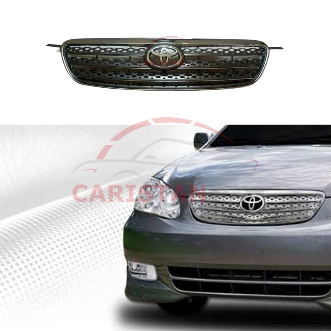 Toyota Corolla Mesh Grille Chrome 2002-2008