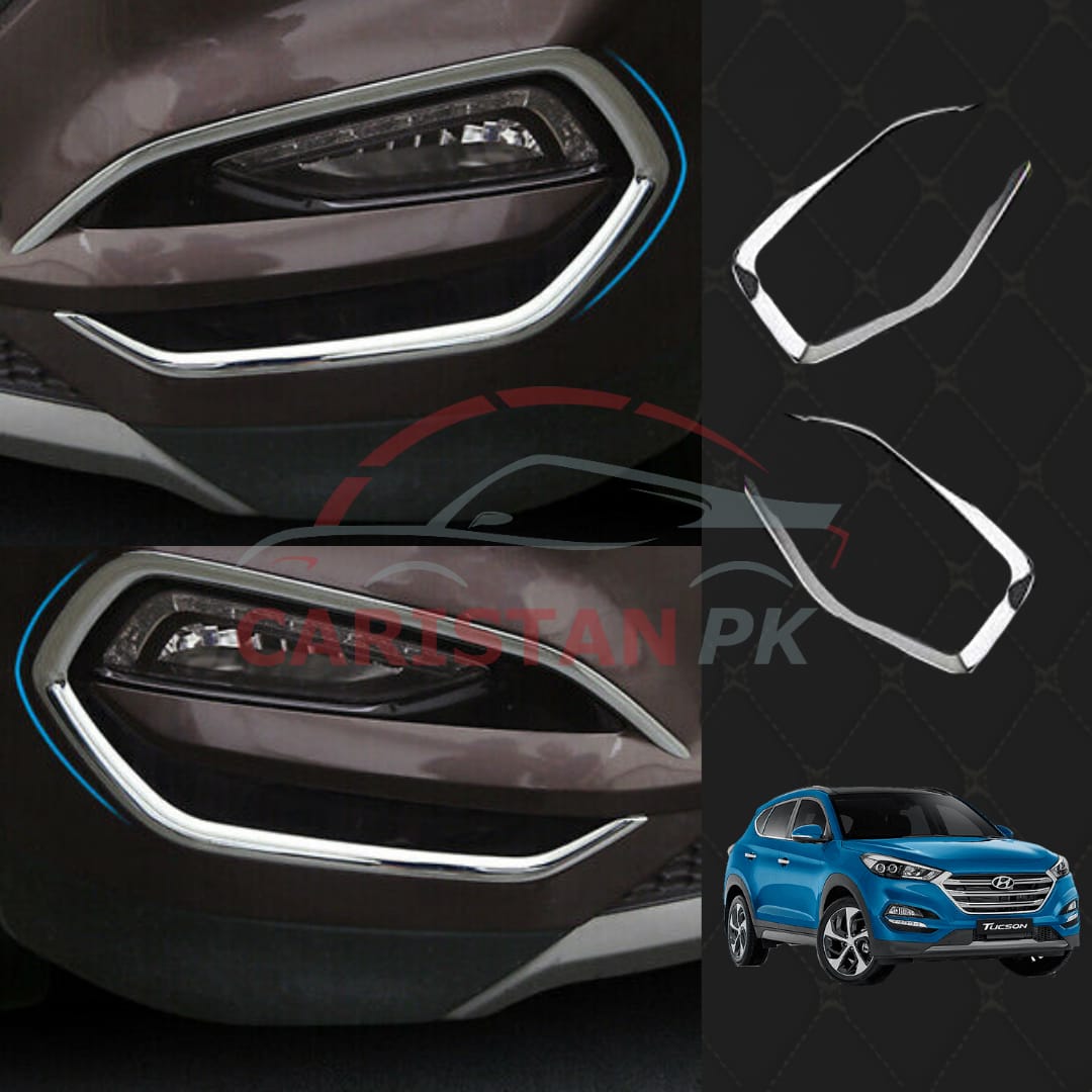 Hyundai Tucson Front Fog Lamps Chrome Trim