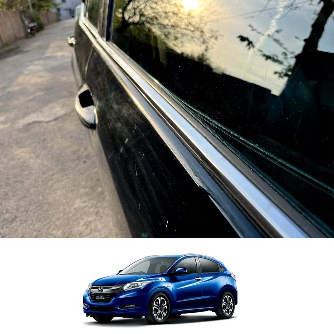 Honda Vezel Window Chrome Weather Strip