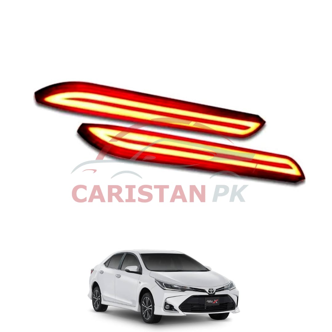 Toyota Corolla X Lava Style Reflector Brake Lamp