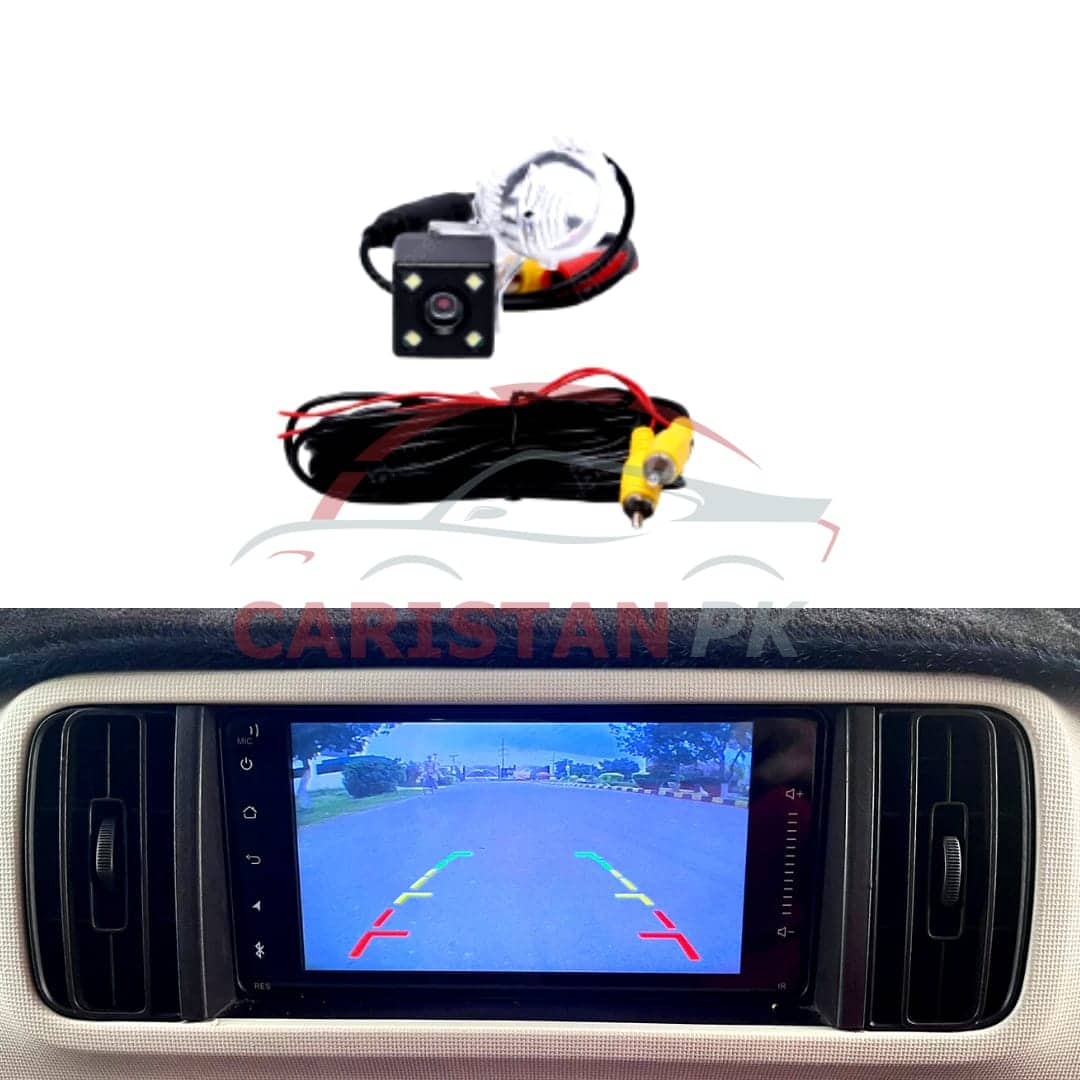 Universal 4 LED HD Vehicle Reverse Camera Moving Line