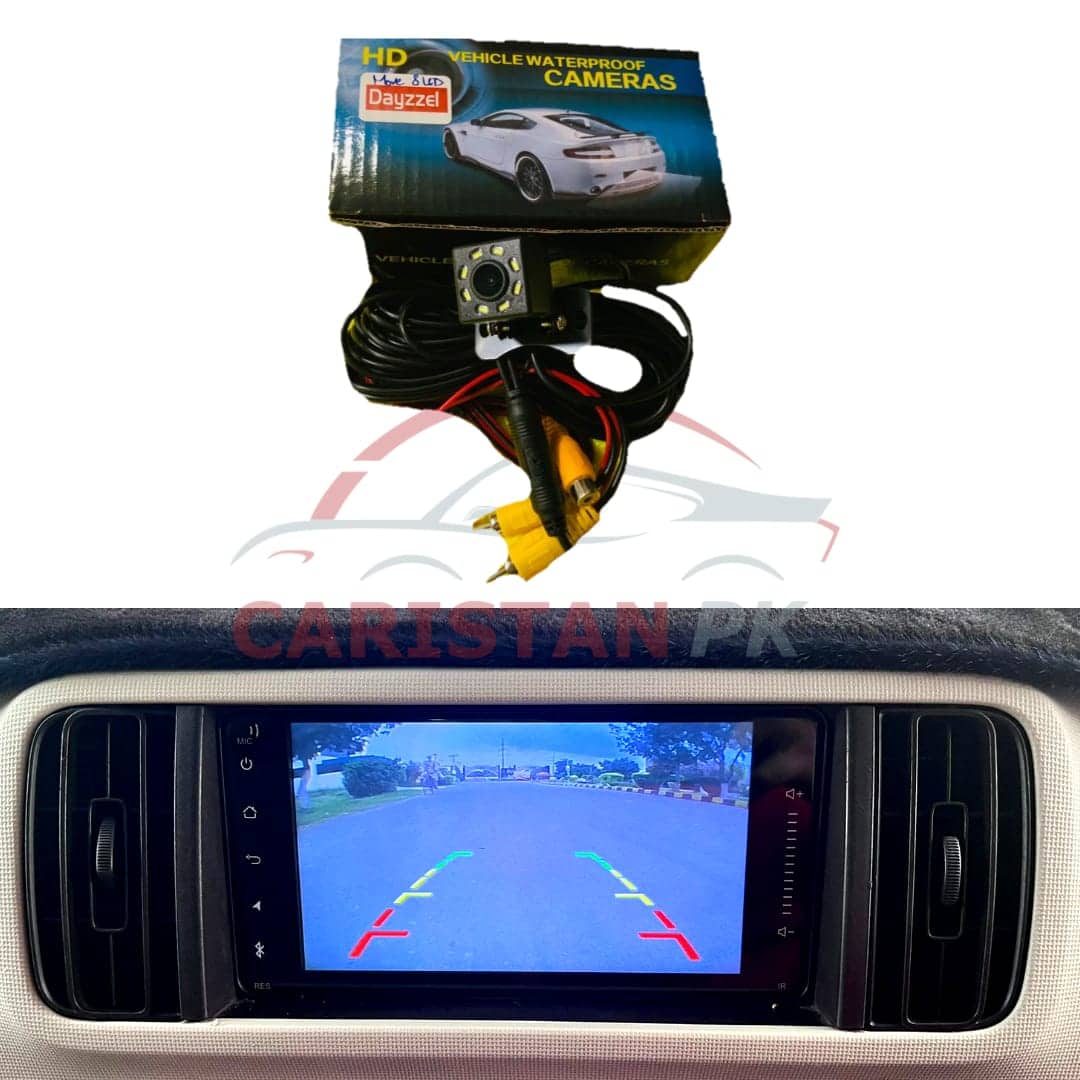 Universal 8 LED HD Vehicle Reverse Camera Rear