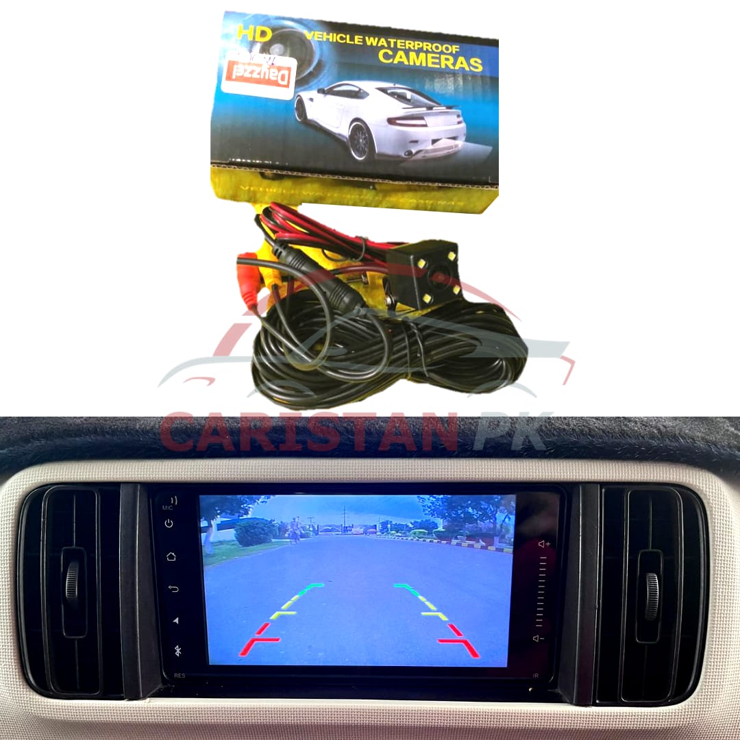 Universal 4 LED HD Vehicle Reverse Camera Rear