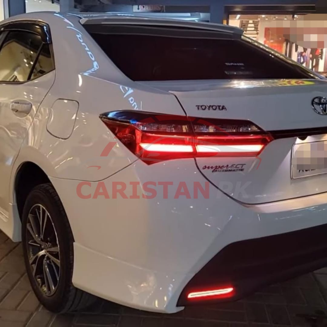 Toyota Corolla X Lava Style Reflector Brake Lamp