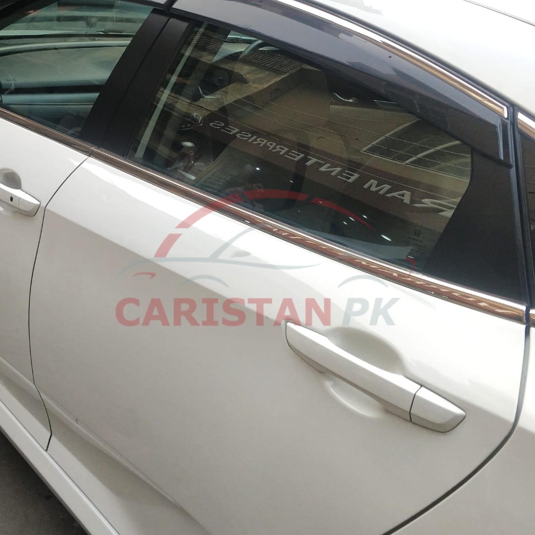 Honda Civic Window Chrome Weather Strip 2016-21