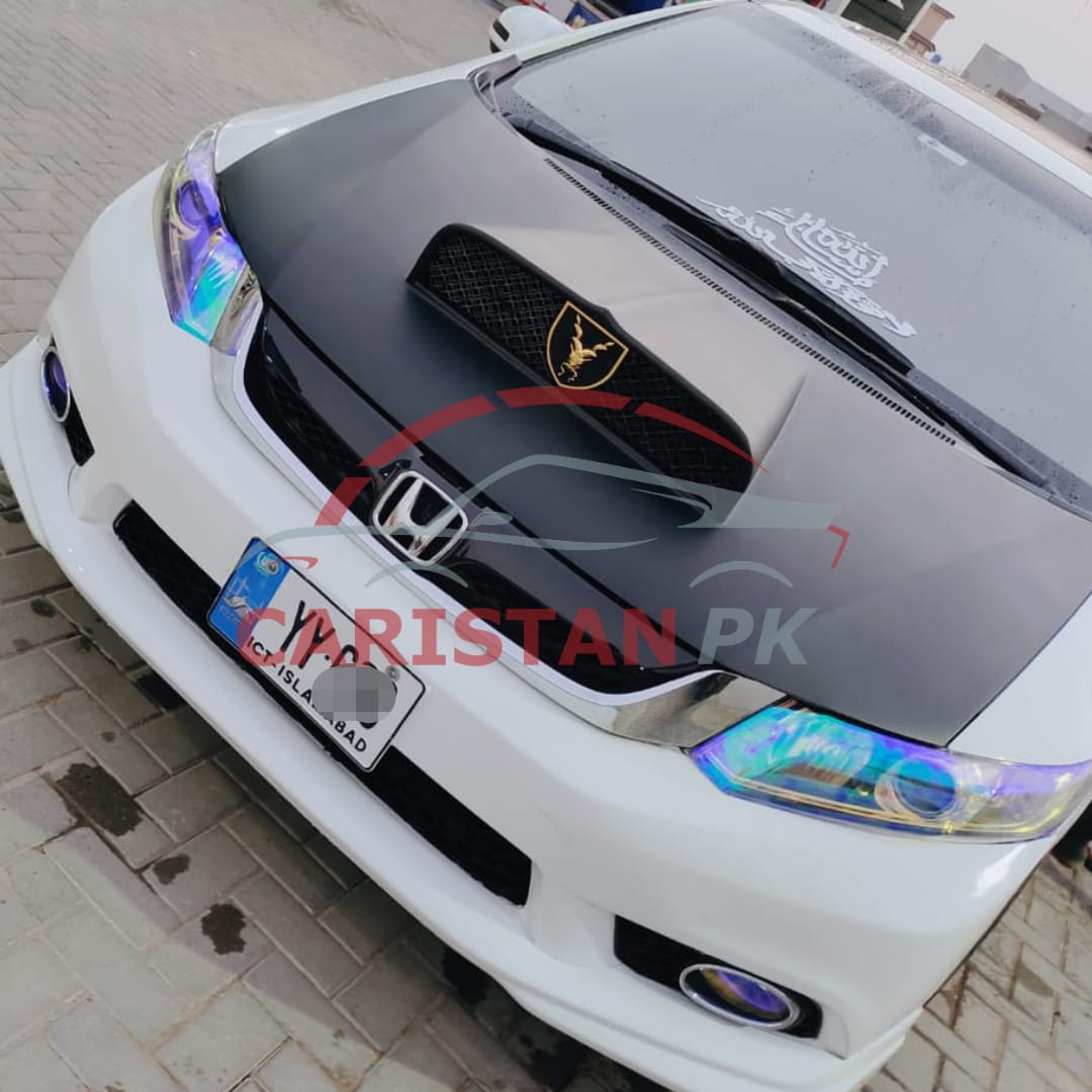 Unpainted Honda Civic Rebirth High-Grade Fiber Glass Sports Body Kit 4Pc