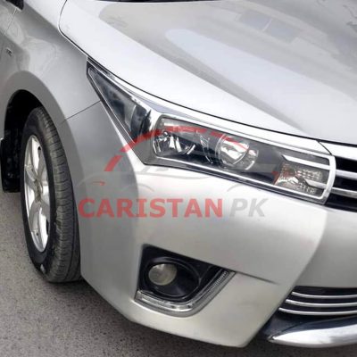 Toyota Corolla Headlight Chrome Cover 2014-16