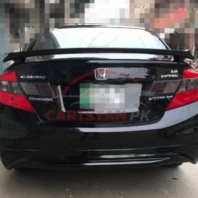 Unpainted Honda Civic Rebirth Spoiler With LED Light