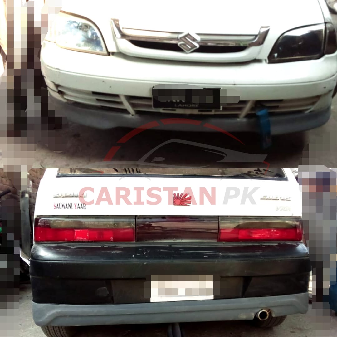 Unpainted Suzuki Cultus High-Grade Fiber Glass Body Kit 2002-16 4Pc