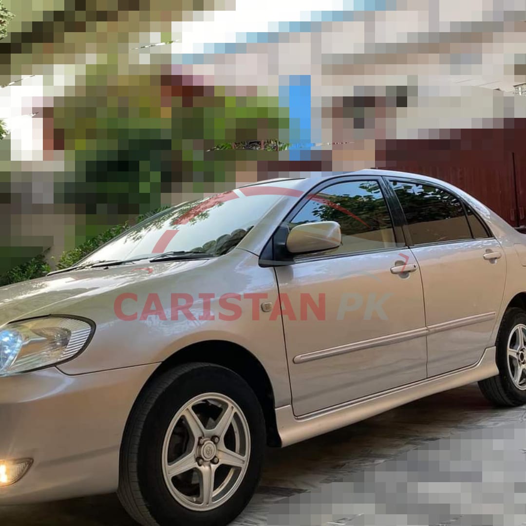 Toyota Corolla Side Skirts Fiber Glass 2002-08 Model