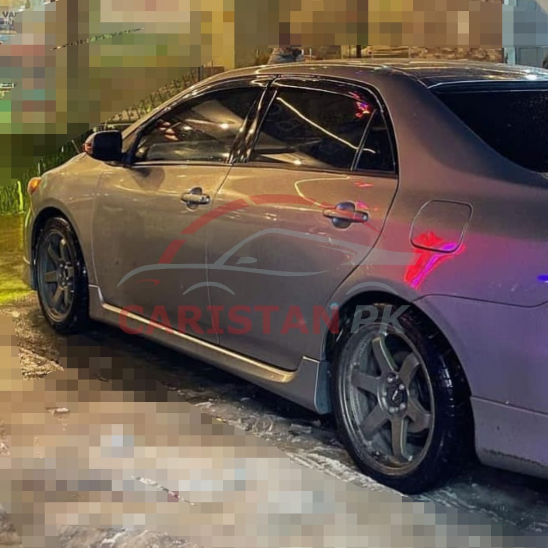Toyota Corolla Side Skirts Fiber Glass 2009-13 Model