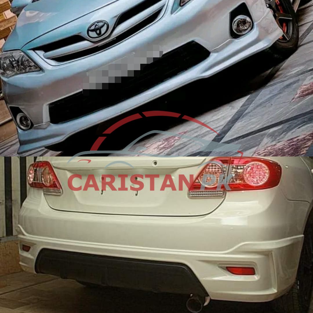 Unpainted Toyota Corolla Fiber Glass Design A Body Kit 2011-13 4 Pc