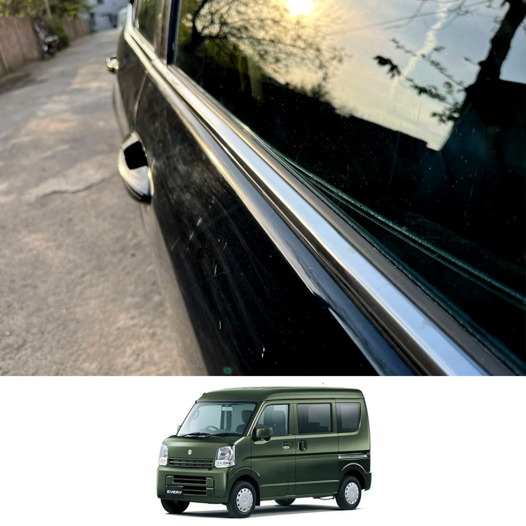 Suzuki Every Window Chrome Weather Strip 2019-22