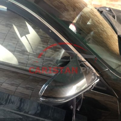 Honda Civic Batman Style Carbon Fiber Side Mirror Cover 2016-21