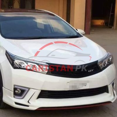 Unpainted Toyota Corolla Kantara Style Fiber Glass Body Kit 2014-16 4 Pc