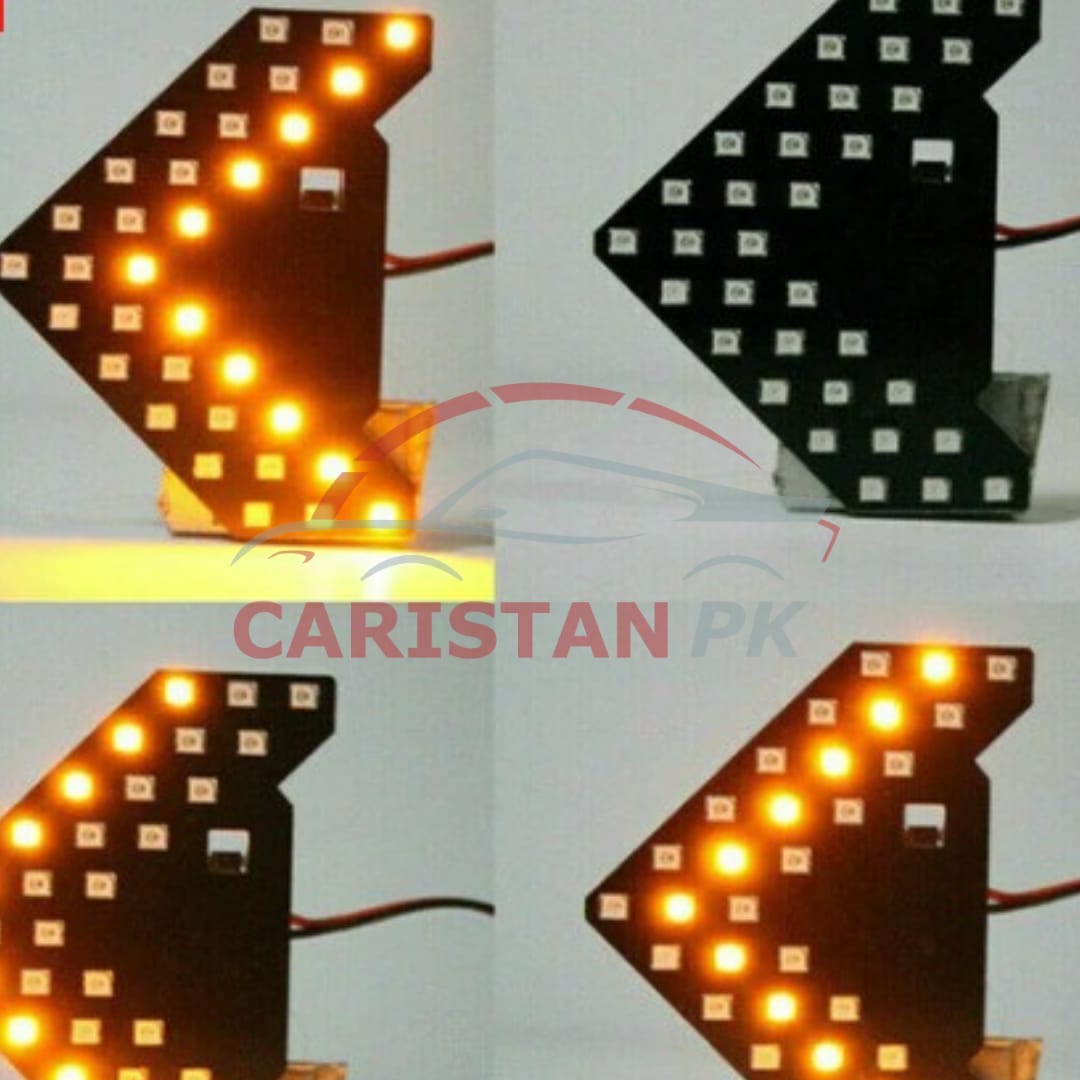 16 SMD Sequential LED Arrows For Car Side Mirrors