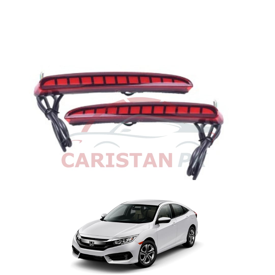 Honda Civic Type R LED Rear Reflectors 2016-21