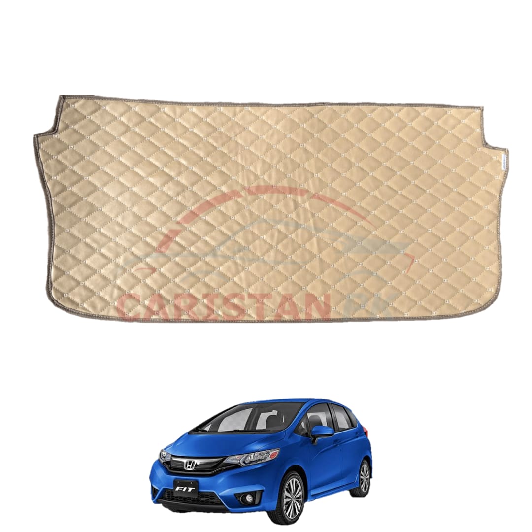 Honda Fit 7D Trunk Protection Mat Beige 2014-19
