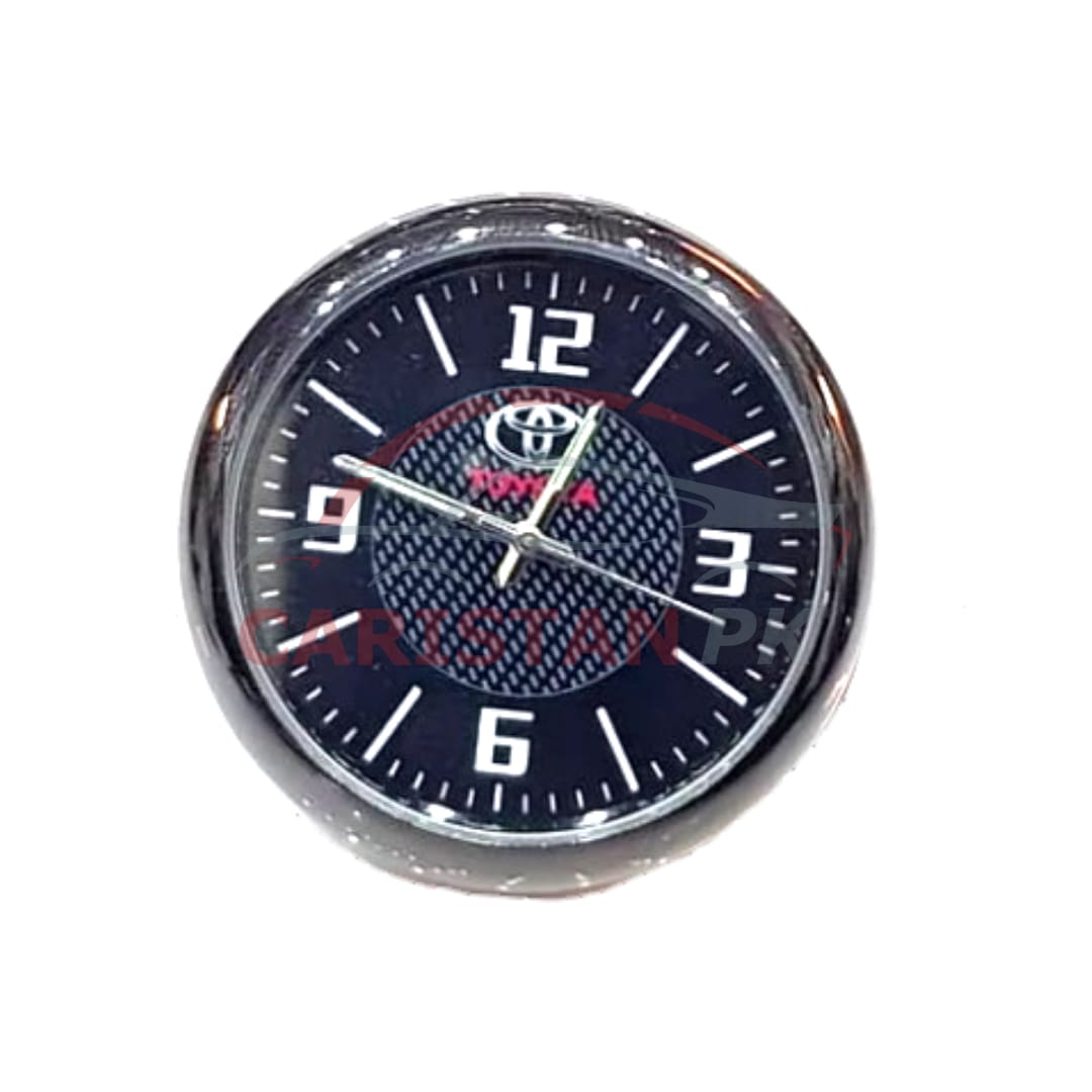 Toyota Universal Car Dashboard Analog Clock