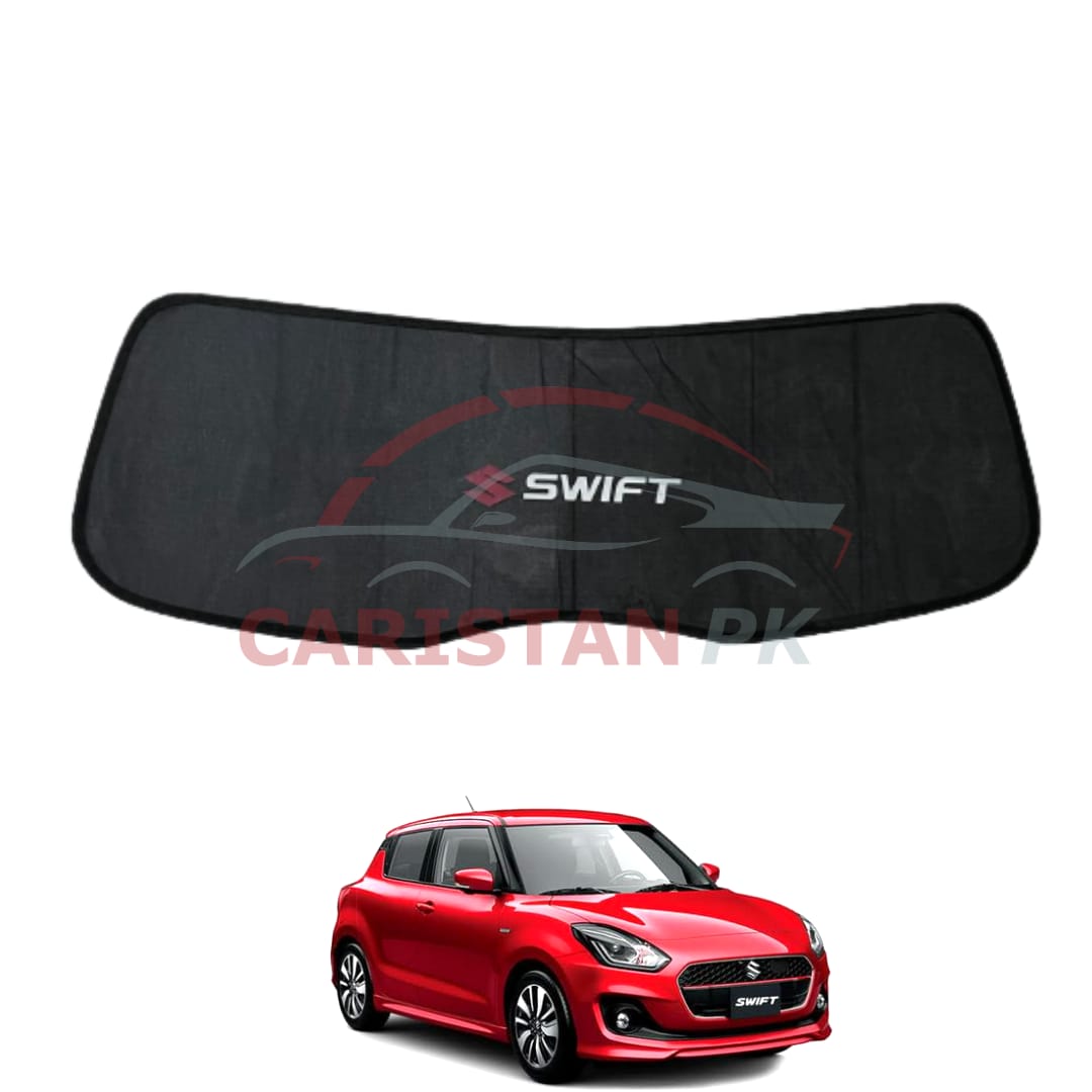 Suzuki Swift Back Screen Curtain With Logo 2022 Onwards