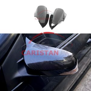 Toyota Yaris Batman Style Side Mirror Cover Carbon Fiber