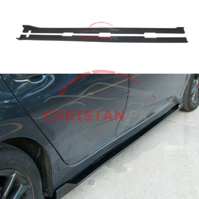 Honda Civic X Side Skirts Side Splitter Canards Matt Black