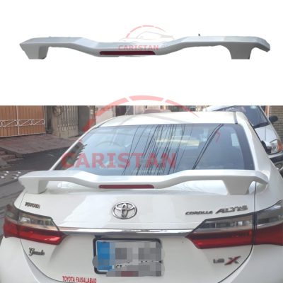 Unpainted Universal Sedan Spoiler With LED Light