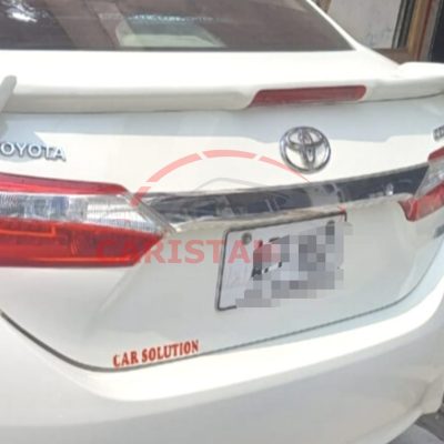 Unpainted Toyota Corolla TRD Trunk Spoiler With Light 2014-22