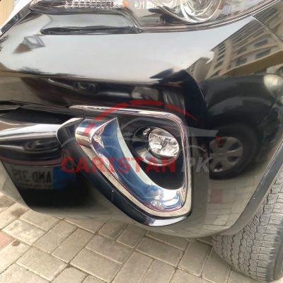 Toyota Fortuner DLAA Chrome Fog Lamp Bumper Light 2016-22 Model