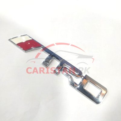 TRD Car Emblem Chrome