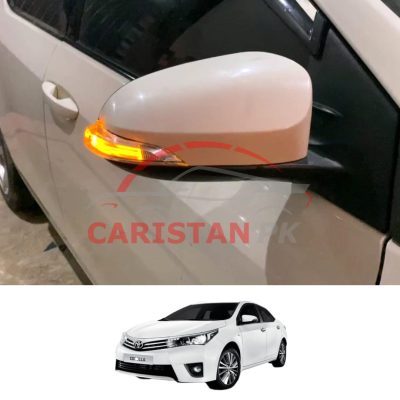 Toyota Corolla Side Mirror Dual Color Neon Indicator 2014-16