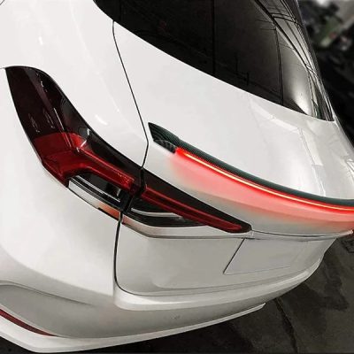 Universal LED Spoiler Carbon Fiber With Brake Light