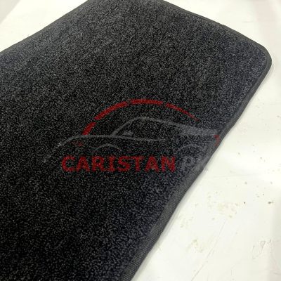 Toyota Corolla Premium Carpet Floor Mats Black Grey 1984-86