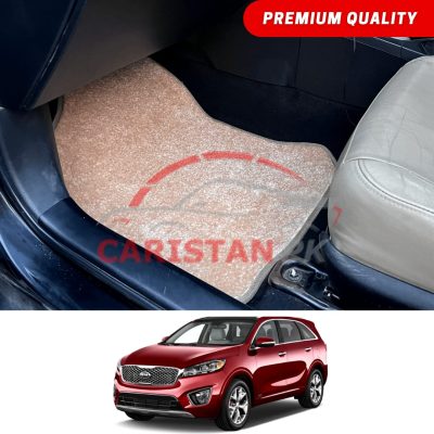 KIA Sorento Premium Carpet Floor Mats Beige