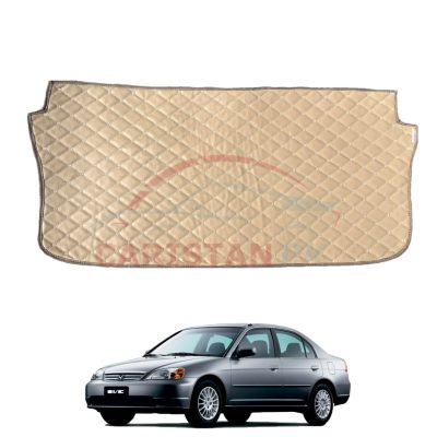 Honda Civic 7D Trunk Protection Mat Beige 2001-05 Model