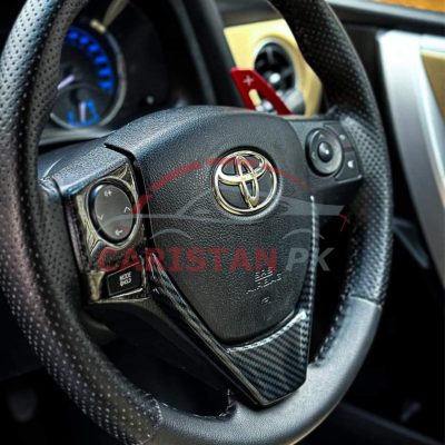 Toyota Corolla Carbon Fiber Steering Trim 2014-23