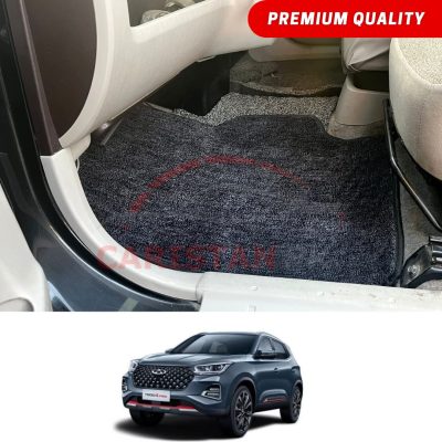 Chery Tiggo 4 Pro Premium Carpet Floor Mats Black Grey