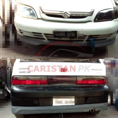 Unpainted Suzuki Cultus High-Grade Fiber Glass Body Kit 2002-16 2Pc