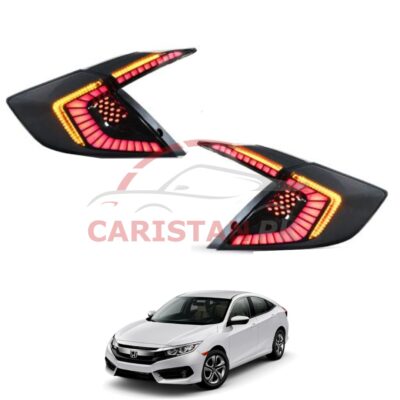 Honda Civic LED Tail Lights Version 9 Box Design 2016-21