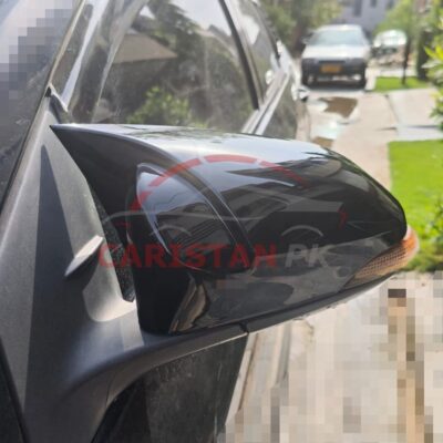 Toyota Aqua Batman Style Side Mirror Cover Black 2011-22