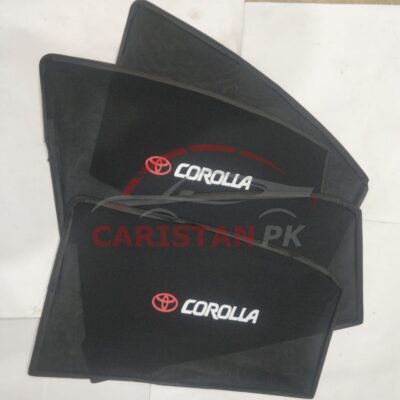 Toyota Corolla Foldable & Flexible Sunshades With Logo 2009-10