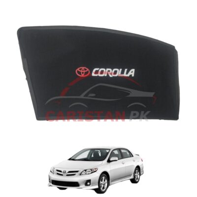 Toyota Corolla Foldable & Flexible Sunshades With Logo 2011-13