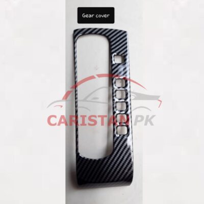 Honda Civic X Gear Panel Carbon Fiber Trim 2016-21