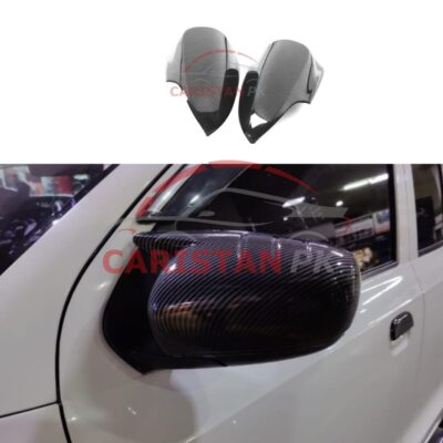 Suzuki Alto VXR Batman Style Side Mirror Cover Carbon Fiber