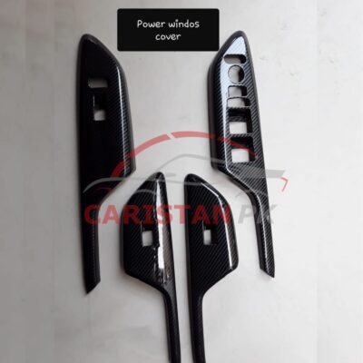 Honda Civic X Carbon Fiber Door Panel Trims 2016-21