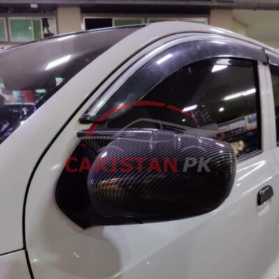 Suzuki Alto VXR Batman Style Side Mirror Cover Carbon Fiber