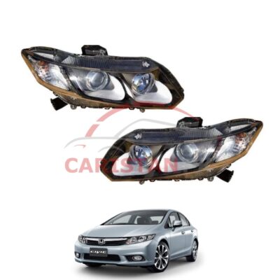 Honda Civic Rebirth Taiwan Make Projector U-Concept Head Lamp