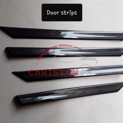Honda Civic X Carbon Fiber Door Panel Upper Trims 2016-21