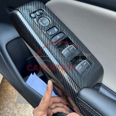 Honda Civic Carbon Fiber Door Panel Trims 2022 Model & Onwards